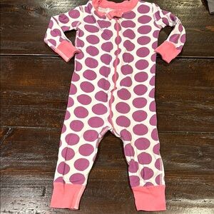 Pink Polka Dot Kids One Piece